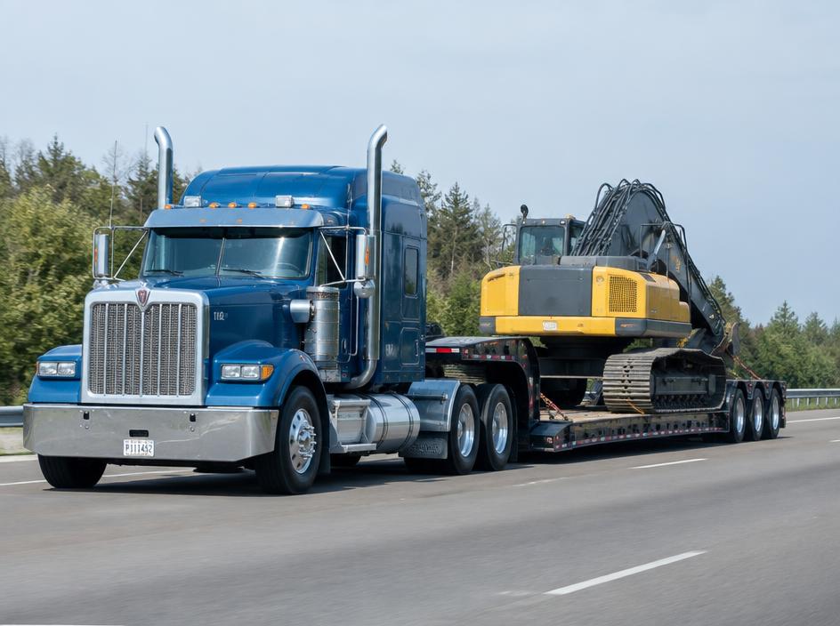 Step Deck truck